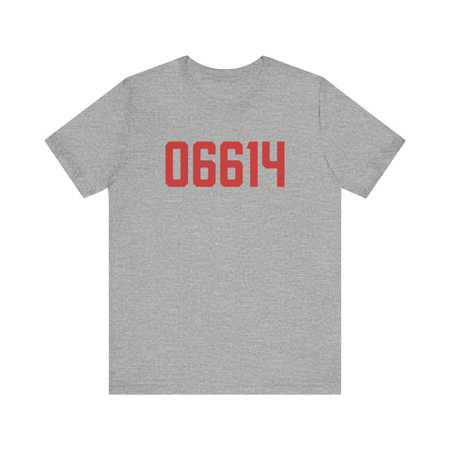 06614 - Stratford Connecticut Zip Code Unisex Jersey Short Sleeve T-Shirt