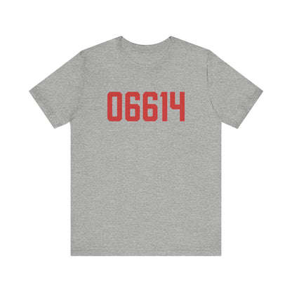 06614 - Stratford Connecticut Zip Code Unisex Jersey Short Sleeve T-Shirt
