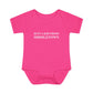 Just a kid from Middletown Infant Baby Rib Bodysuit