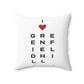 Greenfield Hill Vision Spun Polyester Square Pillow