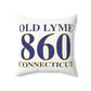 Old Lyme 860 Connecticut Spun Polyester Square Pillow