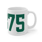 06375 New London Connecticut Zip Code Mug 11oz