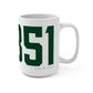 06351 Griswold Connecticut Zip Code Mug 15oz