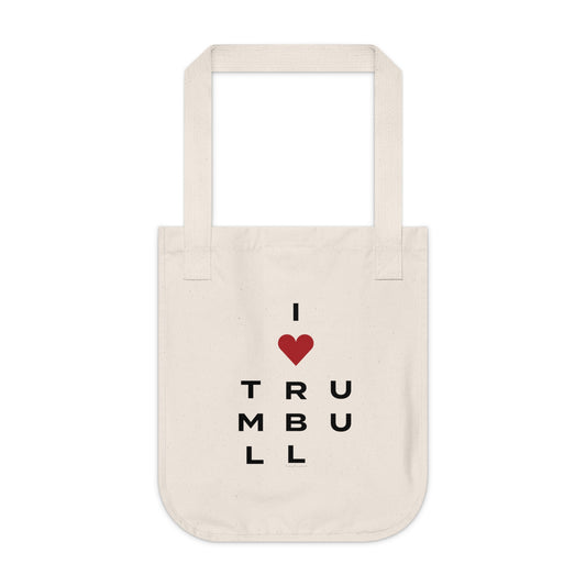 Trumbull Vision Organic Canvas Tote Bag