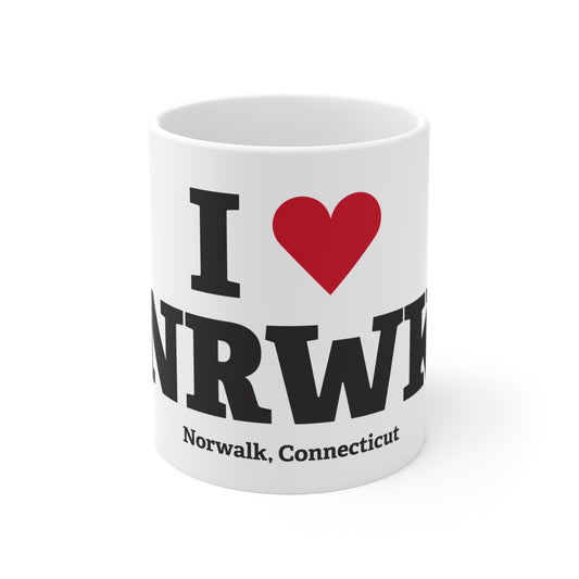 I Heart NRWK Mug 11oz