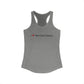 I Heart Fairfield Beach. Women's Ideal Racerback Tank Top
