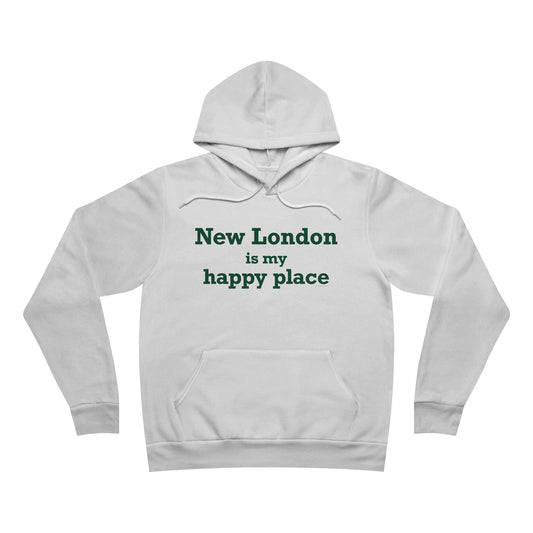 New London is My Happy Place Unisex Sponge Fleece Pullover Hoodie