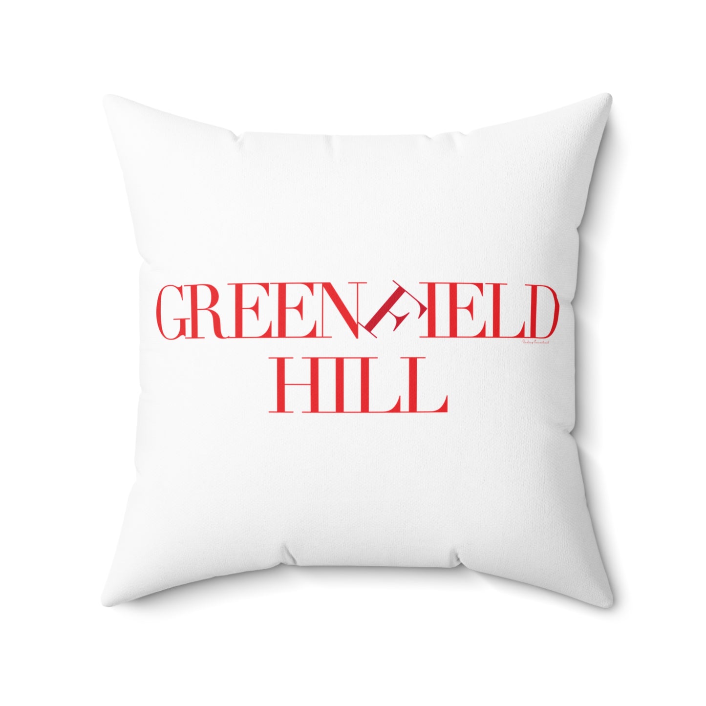 41 Tilt Greenfield Hill Spun Polyester Square Pillow
