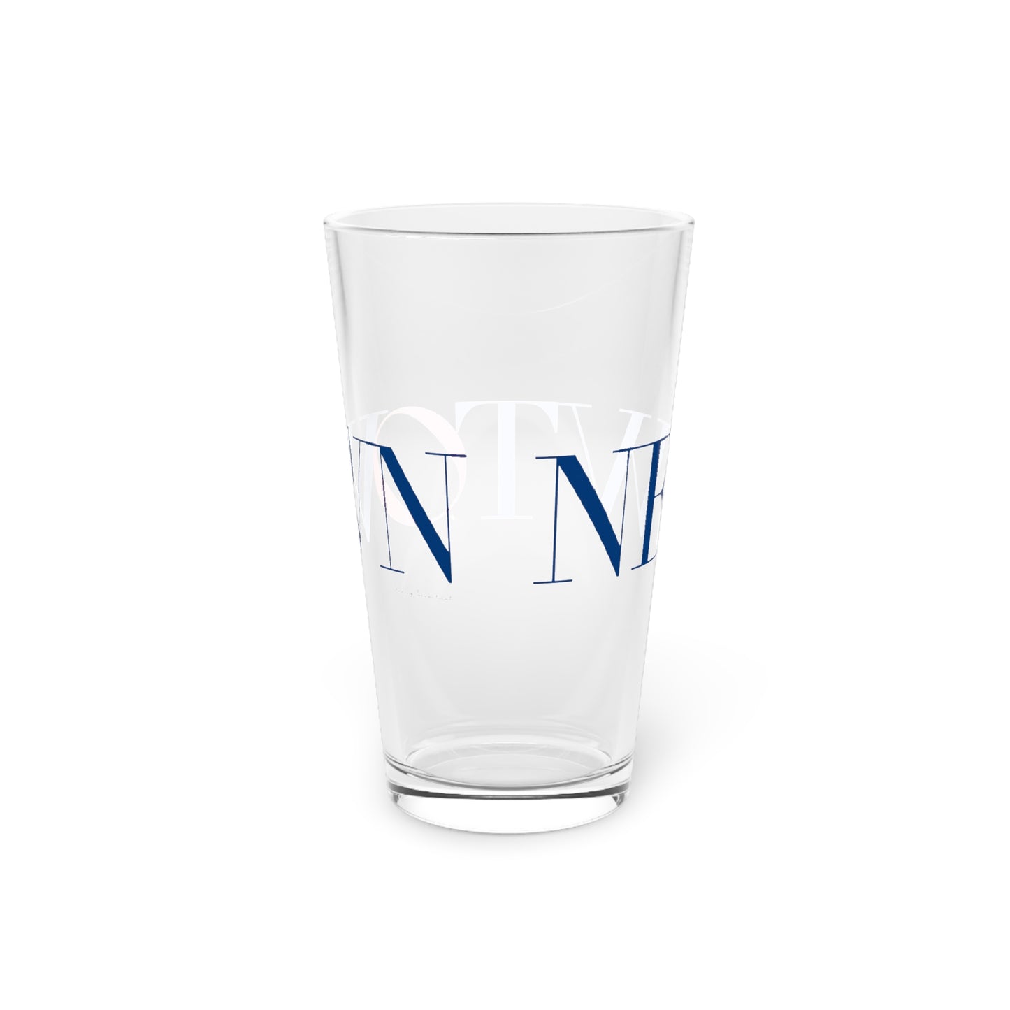 41 Tilt Newtown Pint Glass, 16oz