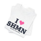 I Heart SHMN Unisex Jersey Short Sleeve T-Shirt