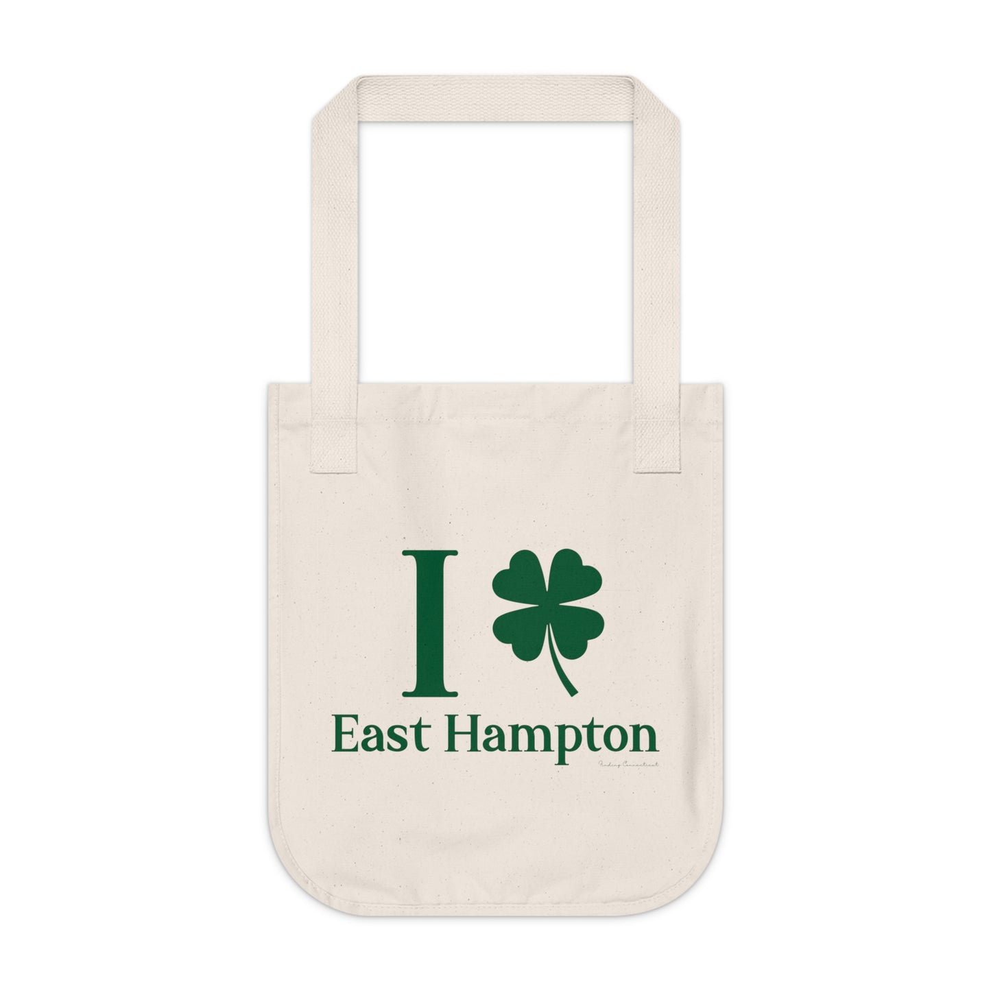 I Clover East Hampton Organic Canvas Tote Bag