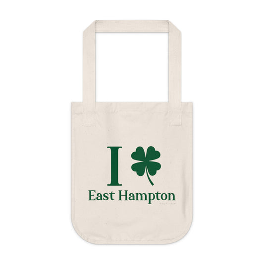 I Clover East Hampton Organic Canvas Tote Bag