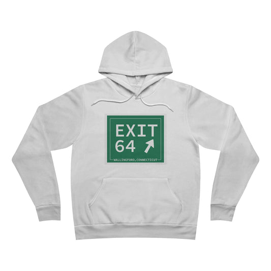 Vintage Exit 64 WCP Sign Unisex Sponge Fleece Pullover Hoodie
