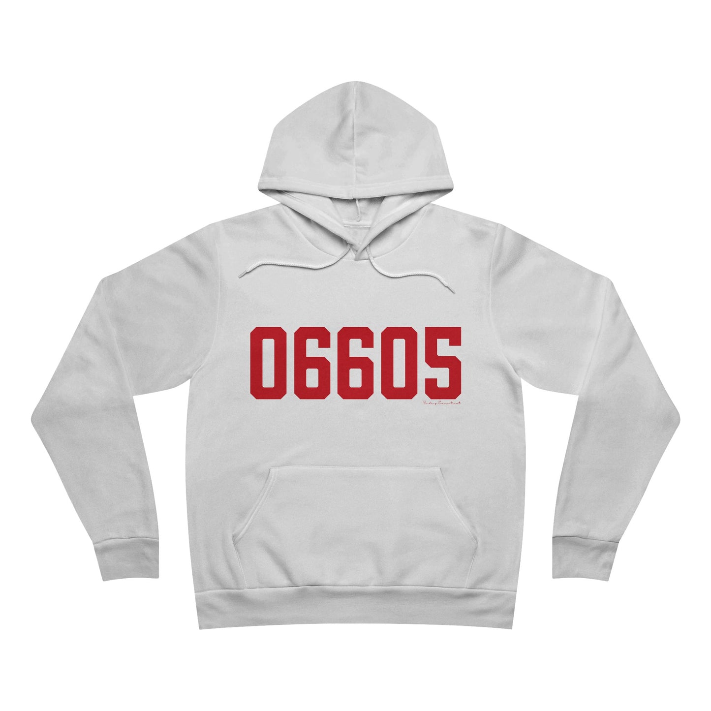06605 Bridgeport Connecticut Zip Code Unisex Sponge Fleece Pullover Hoodie Sweatshirt