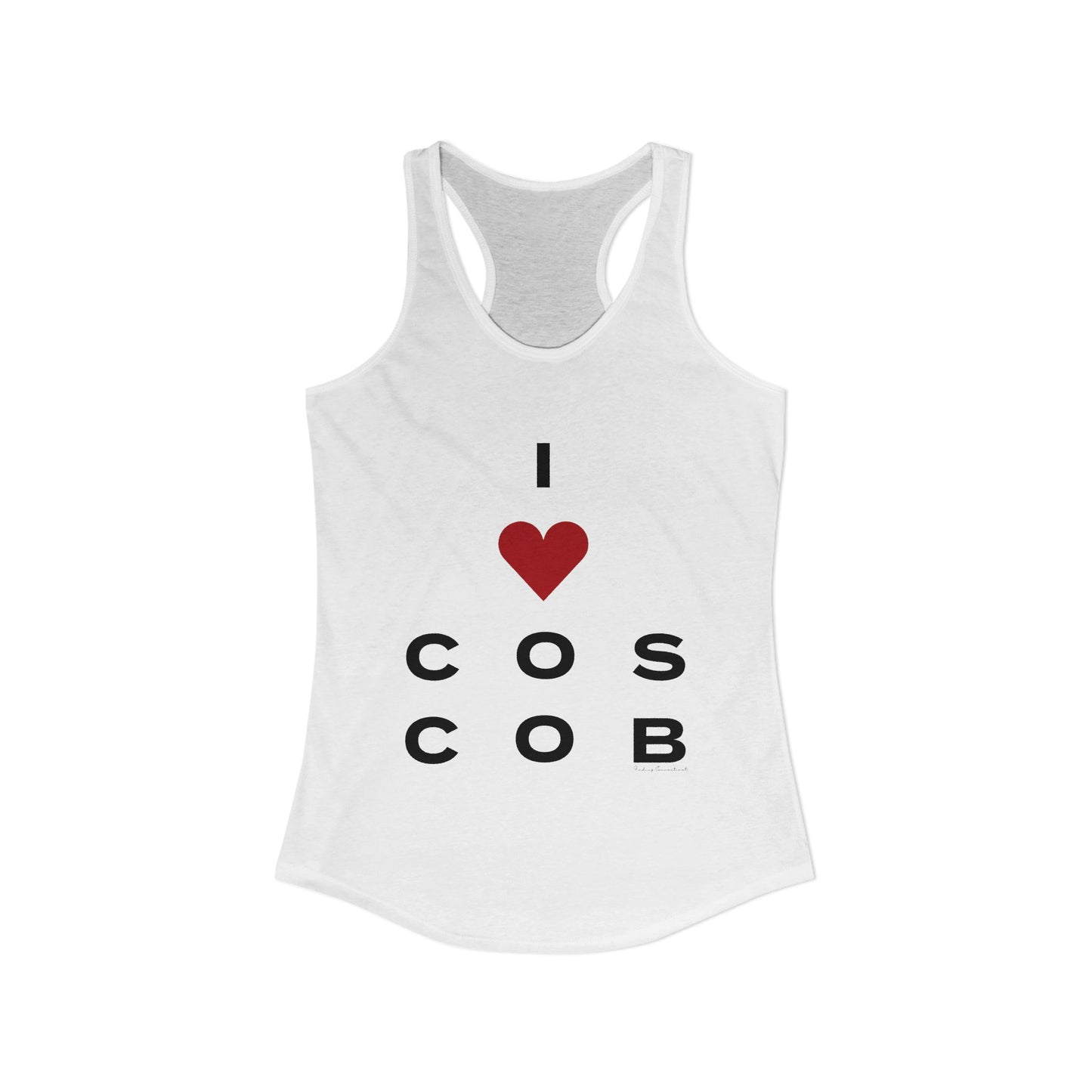 Cos Cob Vision Women's Ideal Racerback Tank Top