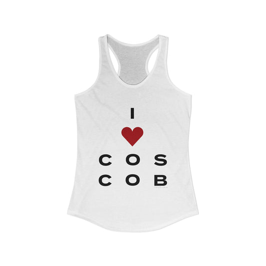 Cos Cob Vision Women's Ideal Racerback Tank Top