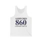 Ashford 860 Connecticut Unisex Jersey Tank Top