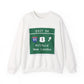 Vintage Merritt Parkway Exit 54 Sign Unisex Heavy Blend™ Crewneck Sweatshirt