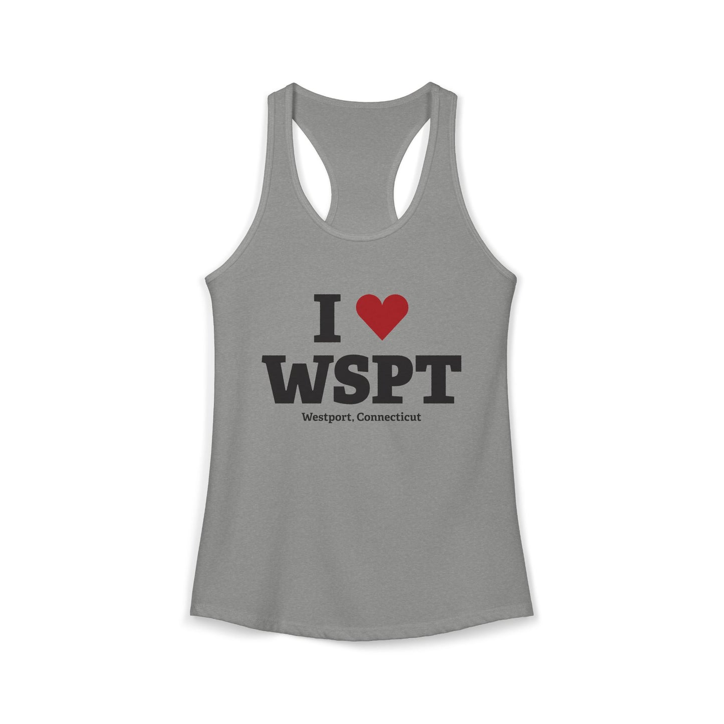 I Heart WSPT Women's Ideal Racerback Tank Top