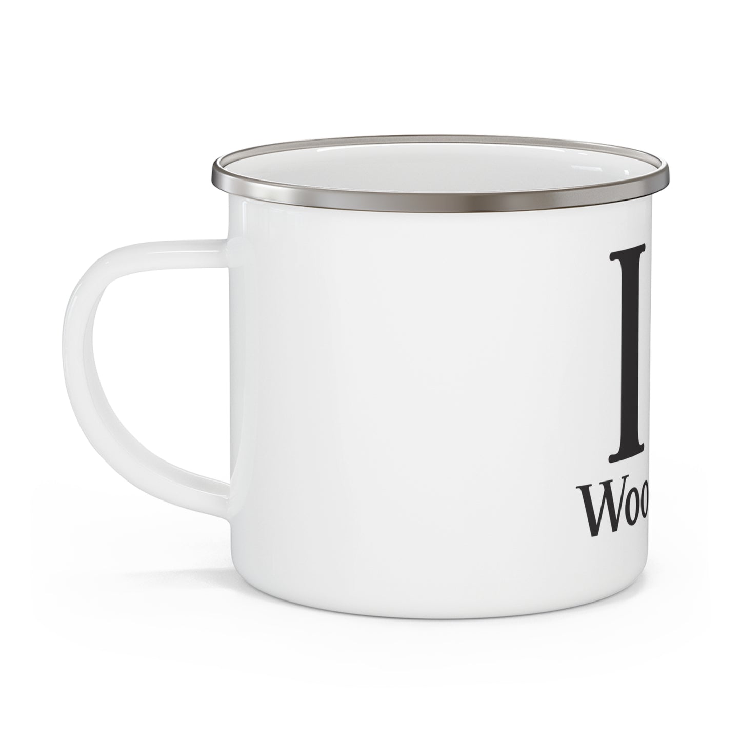 I Clover Woodstock Enamel Camping Mug