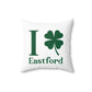 I Clover Eastford  Spun Polyester Square Pillow