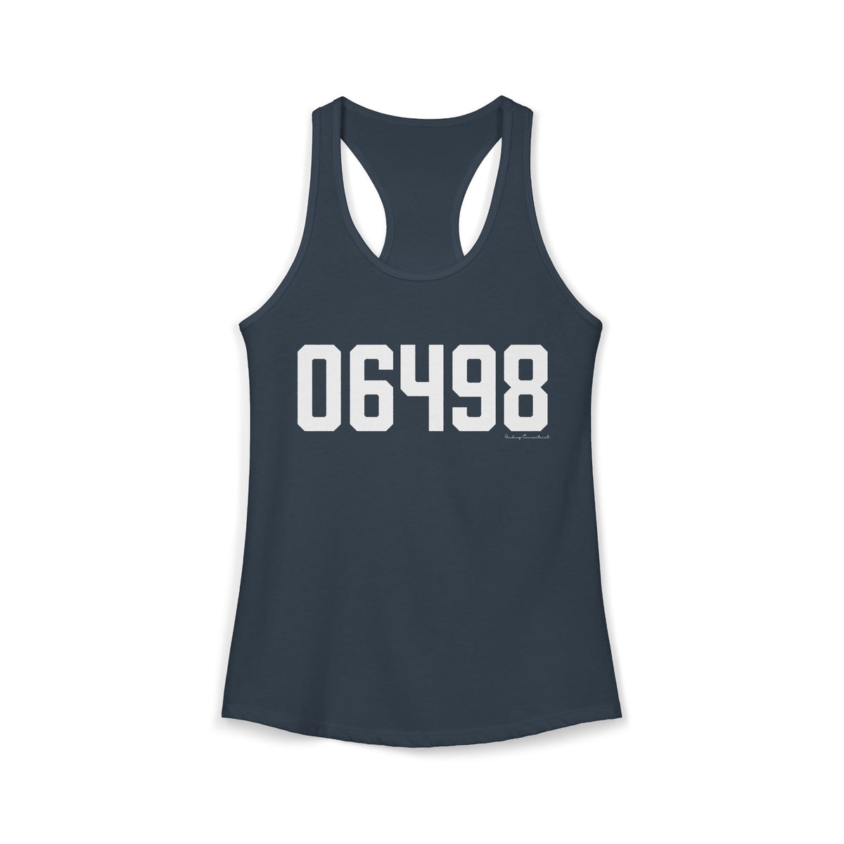 06498 Westbrook CT Zip Code Women's Ideal Racerback Tank Top