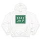 Vintage Exit 29 Merritt Parkway  Sign Hoodie