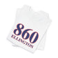 860 Ellington Red White & Blue Unisex Jersey Short Sleeve T-Shirt