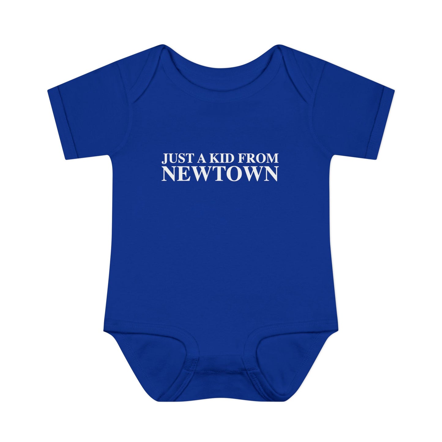 Just a kid from Newtown Infant Baby Rib Bodysuit