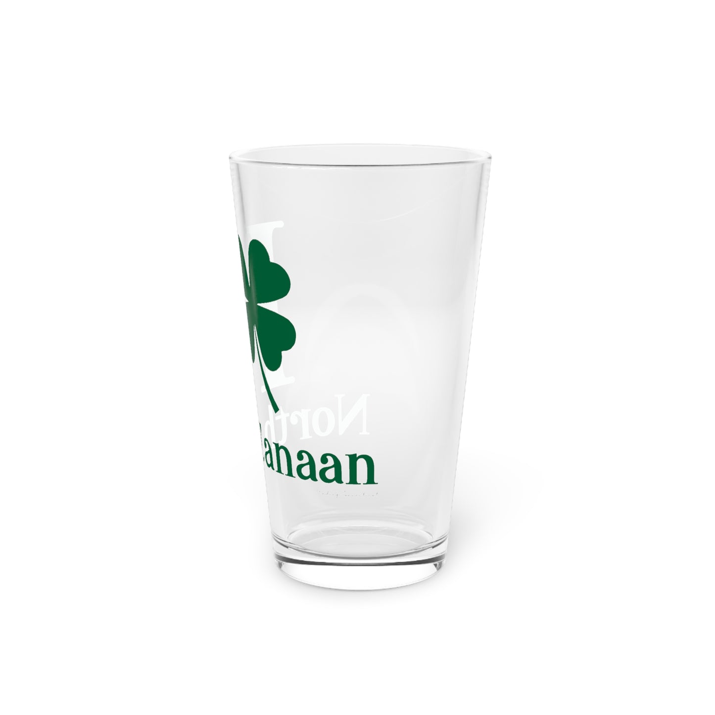 I Clover North Canaan Pint Glass, 16oz