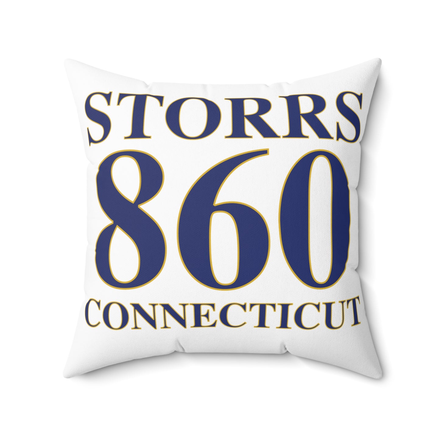Storrs 860 Connecticut Spun Polyester Square Pillow
