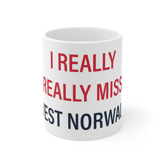 I Really Really Miss  West Norwalk Mug 11oz