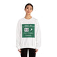 Vintage Merritt Parkway Exit 46 Sign Unisex Heavy Blend™ Crewneck Sweatshirt