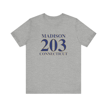 Madison 203 Connecticut Jersey Short Sleeve T-Shirt