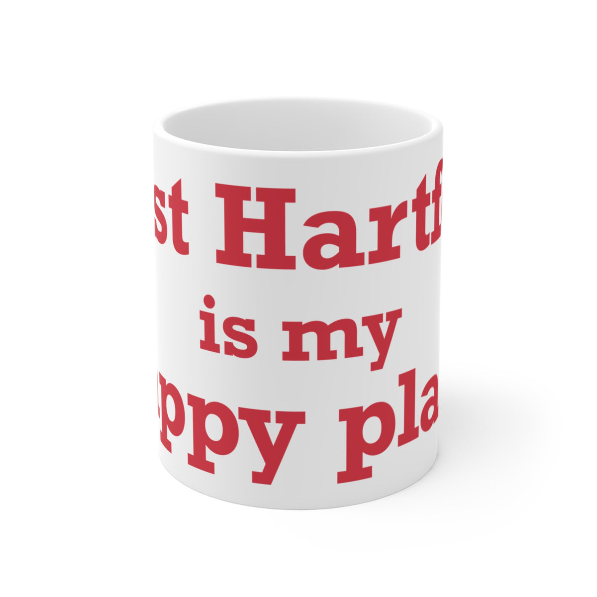 West Hartford is My Happy Place Mug 11oz