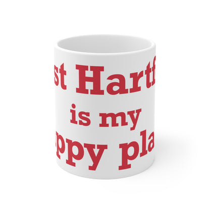 West Hartford is My Happy Place Mug 11oz