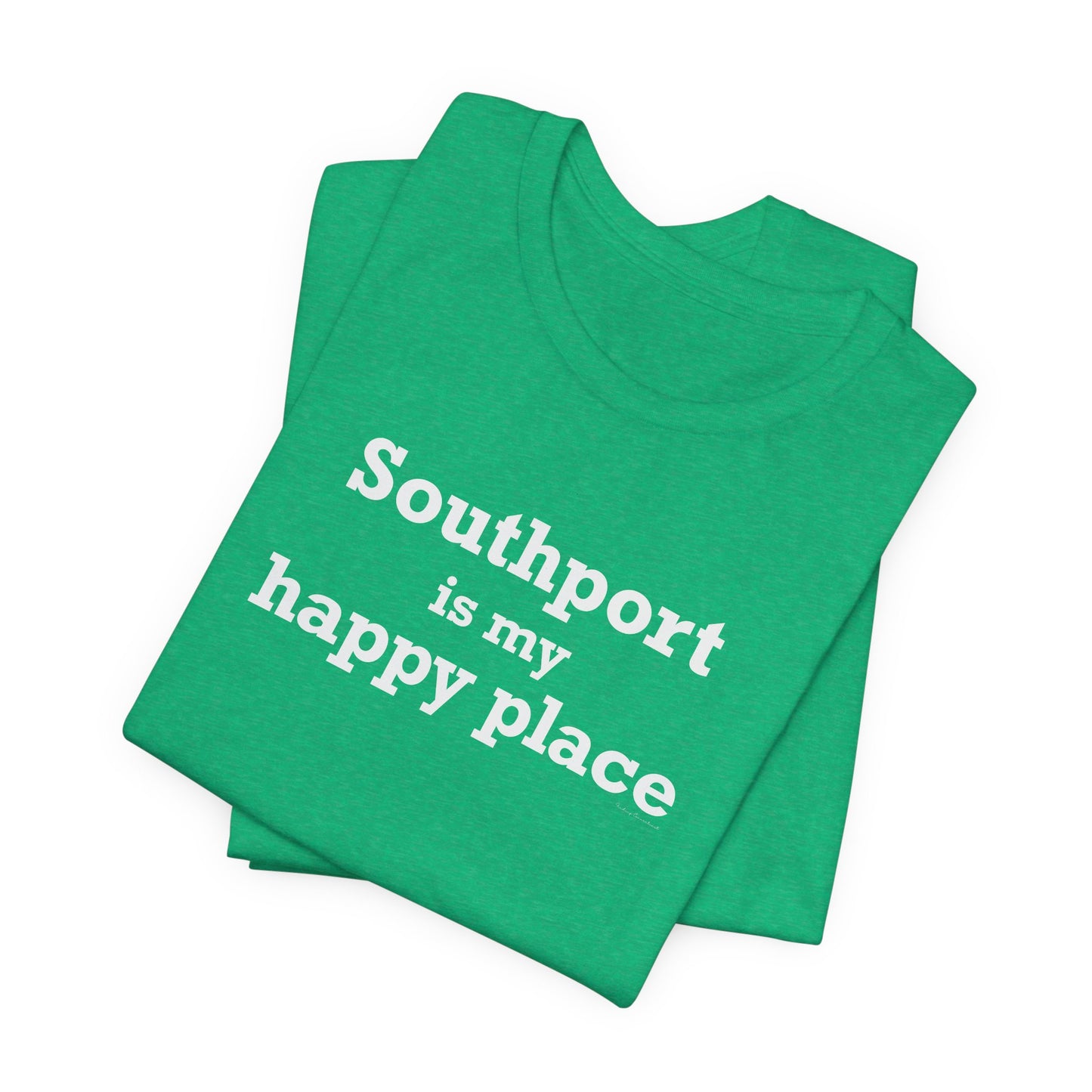 Southport is My Happy Place Unisex Jersey Short Sleeve T-Shirt
