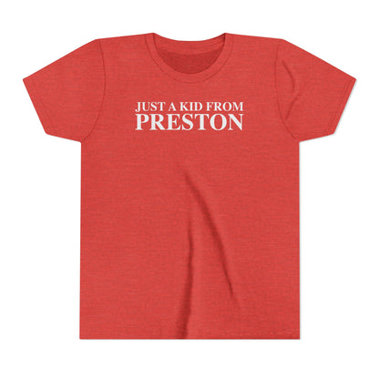 Just a kid from Preston Youth Short Sleeve T-Shirt