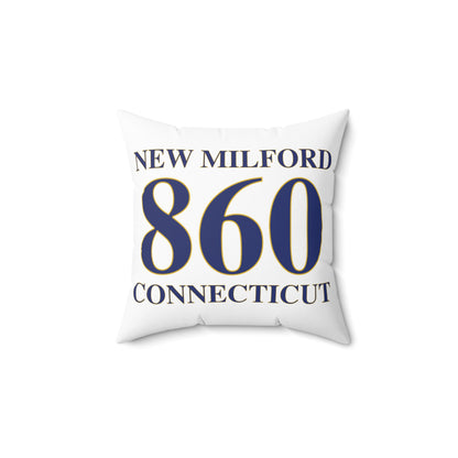 New Milford 860 Connecticut Polyester Square Pillow