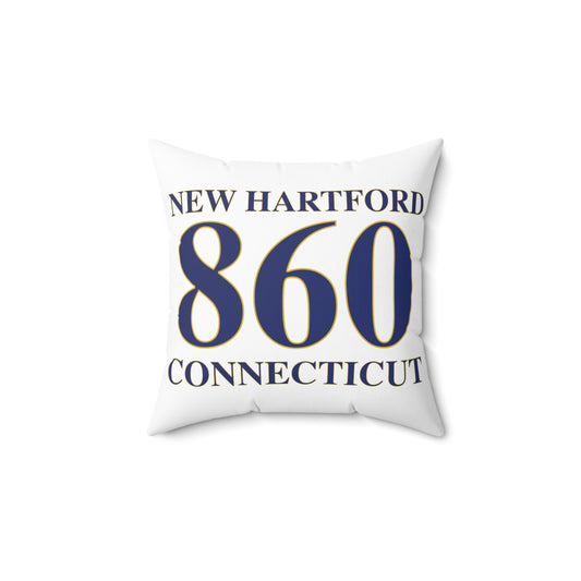 New Hartford 860 Connecticut Polyester Square Pillow