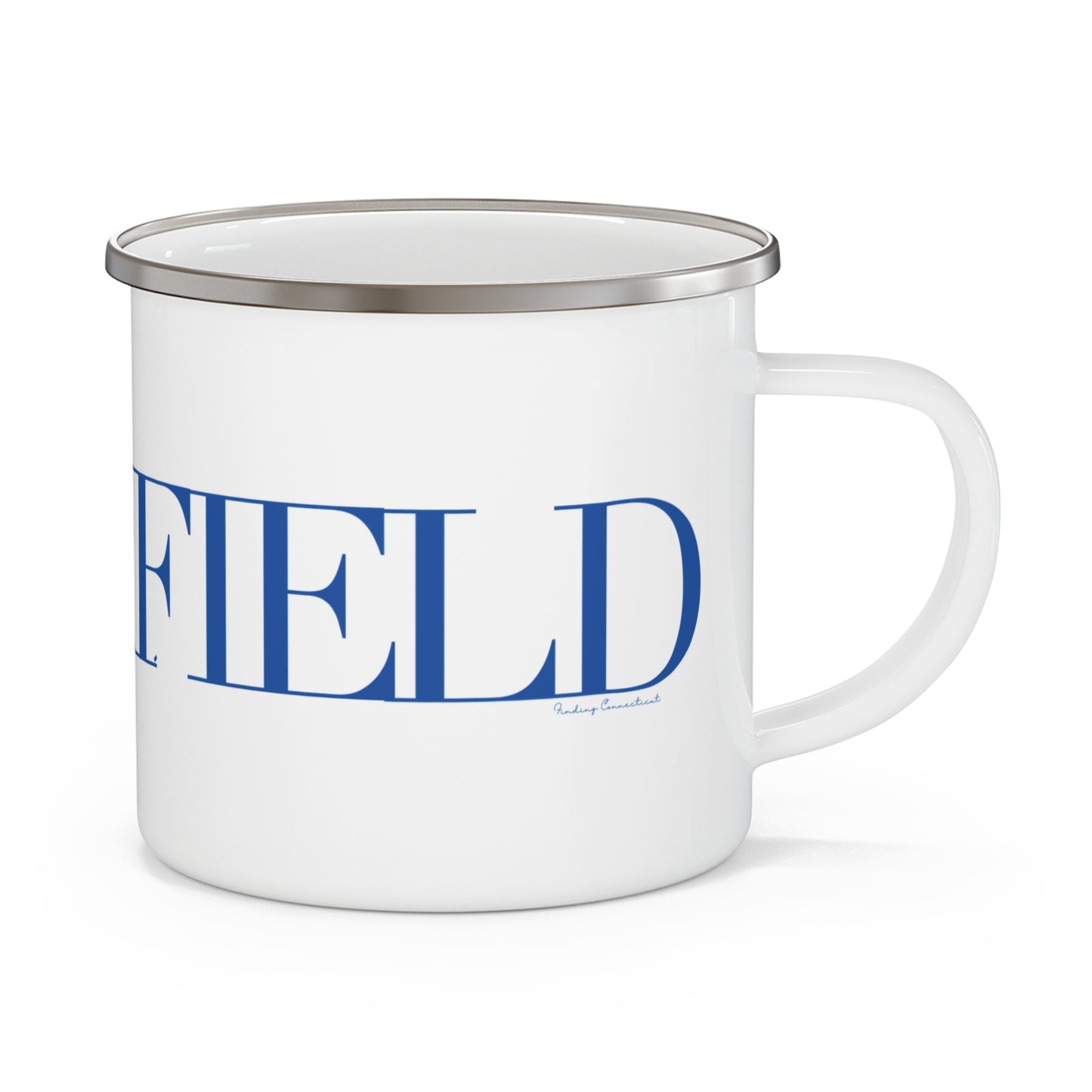 41 Tilt Brookfield Enamel Camping Mug