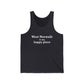 West Norwalk is My Happy Place Unisex Jersey Tank Top