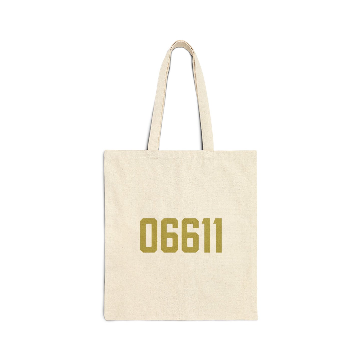 06611 Trumbull Connecticut Zip Code Cotton Canvas Tote Bag