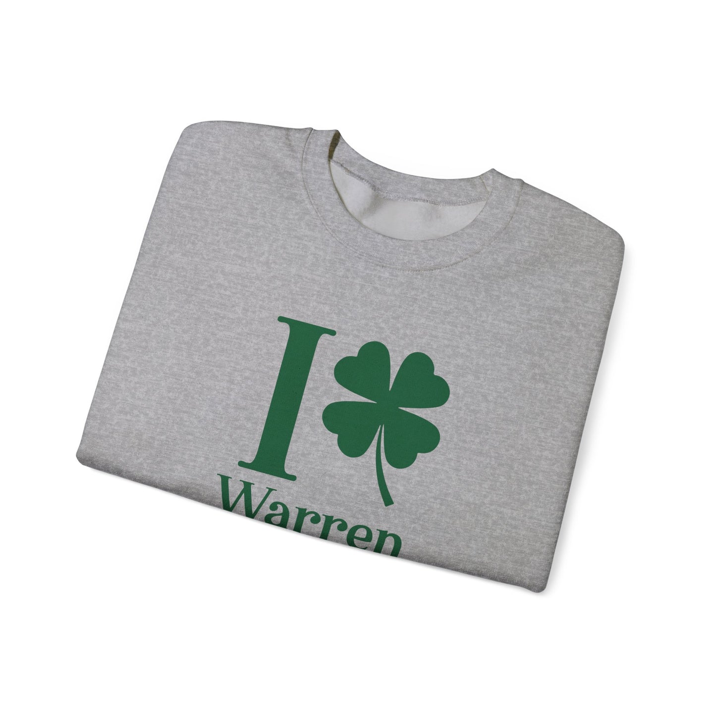 I Clover Warren Unisex Heavy Blend™ Crewneck Sweatshirt