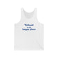 Tolland is My Happy Place Unisex Jersey Tank Top
