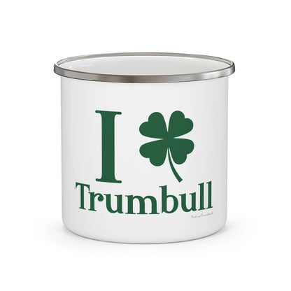 I Clover Trumbull Enamel Camping Mug