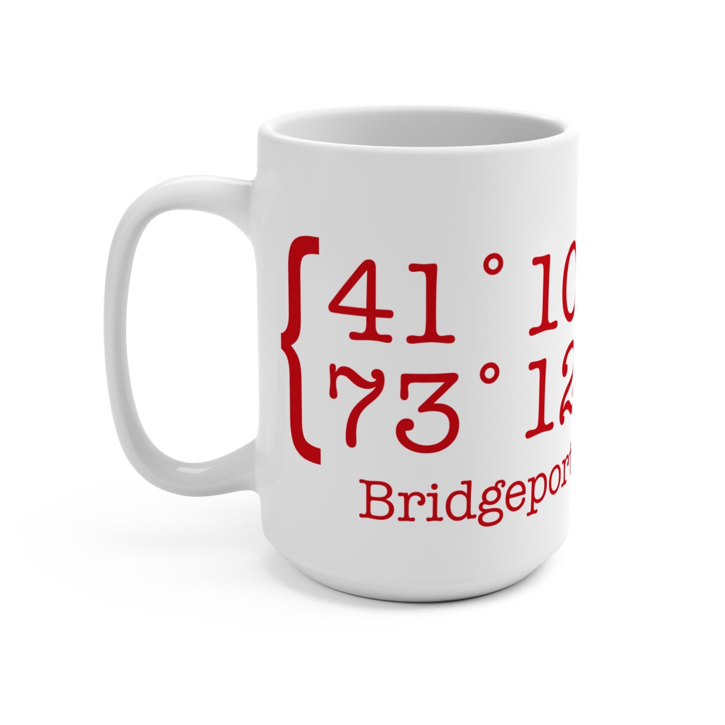 Bridgeport Coordinates Mug 15oz