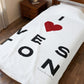 Weston Vision Velveteen Plush Blanket