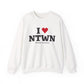 I Heart NTWN Unisex Heavy Blend™ Crewneck Sweatshirt