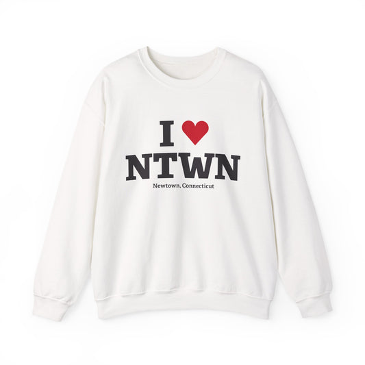 I Heart NTWN Unisex Heavy Blend™ Crewneck Sweatshirt